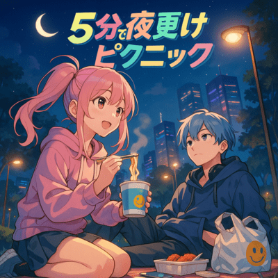 Five-Minute Midnight Picnic Front Cover