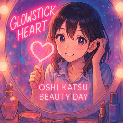 Glowstick Heart Front Cover