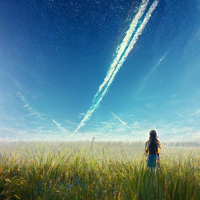 ひこうき雲 (Remix)のジャケット写真