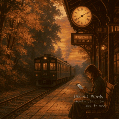 Unsent Words ~駅のホームでほどけて~のジャケット写真