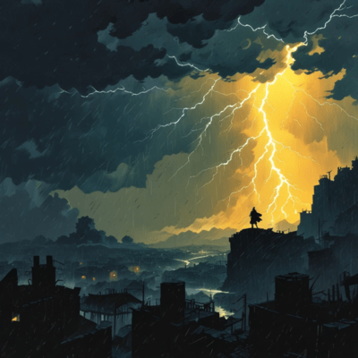 Strom, Rain, Thunder Front Cover