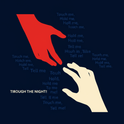 Touch me through the night ! Front Cover