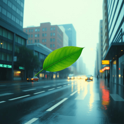 Rainy Run Front Cover