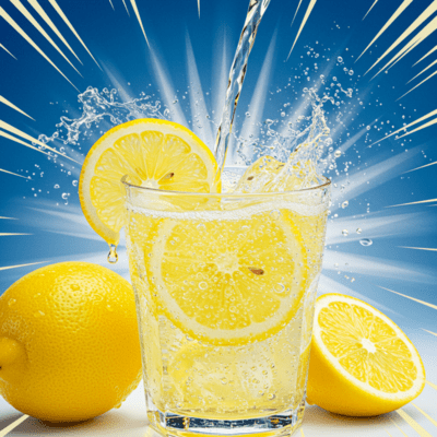 Lemon Sparkling Front Cover