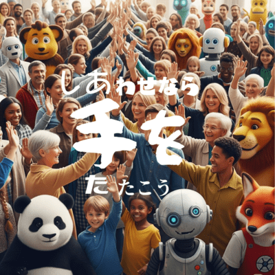 Hands Together, Hearts as One Front Cover