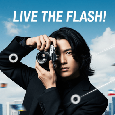 Live the Flash ! Front Cover