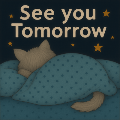 See you Tomorrow Front Cover