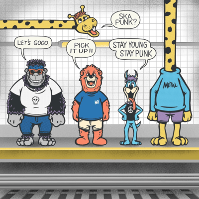 STAY YOUNG STAY PUNKのジャケット写真