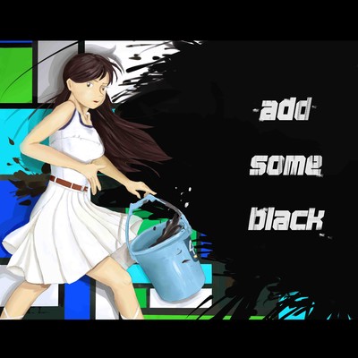 ADD SOME BLACKのジャケット写真