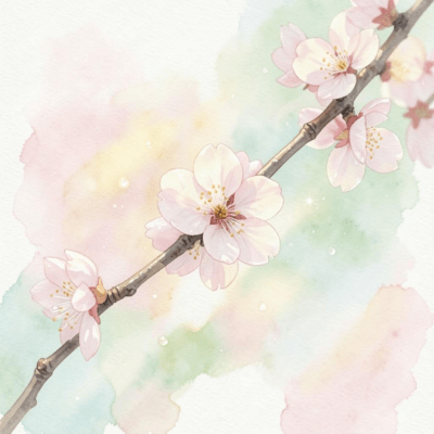 Riding on a Spring-Colored Breeze (Ver.the love I still can't say) Front Cover