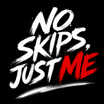 NO SKIPS, JUST ME Front Cover
