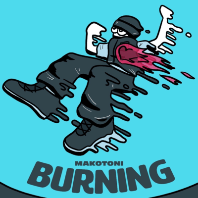 burning Front Cover