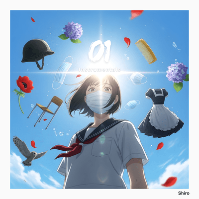 01 (Instrumentals) Front Cover