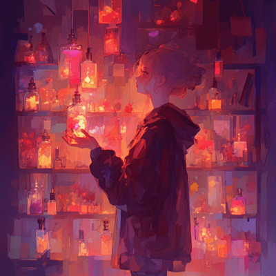 Night through the mirror Front Cover