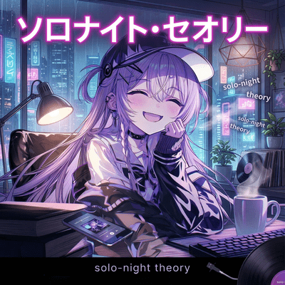 Solo Night Theory (feat. UNO@Mistoria) Front Cover