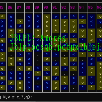 JBLPL: Amorēs Front Cover