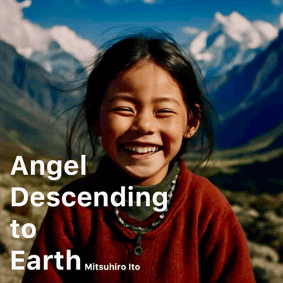 Angel Descending to Earth Front Cover