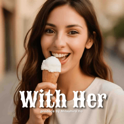 With Her Front Cover