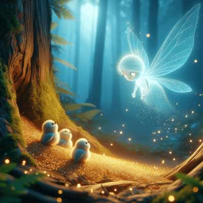 Whispers of the Fairy Who Carries the Light Front Cover