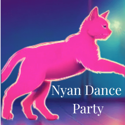 Nyan Dance Party Front Cover