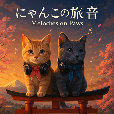 にゃんこの旅音のジャケット写真