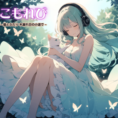 こもれび – 猫とふたり 木漏れ日の小道で –のジャケット写真