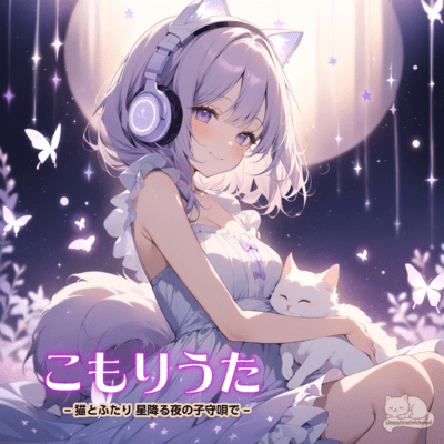 With the Cat - Under the Starry Lullaby - Front Cover