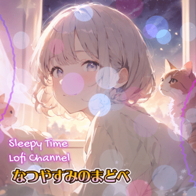 Natsuyasumi no Madobe A Summer Afternoon by the Window with a Cat Front Cover