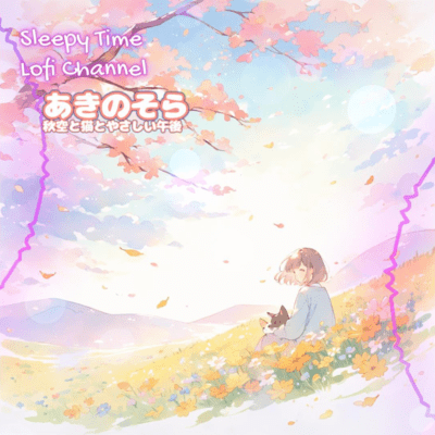 Aki no Sora An Autumn Sky and a Gentle Afternoon with a Cat Front Cover