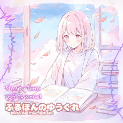 Furuhon no Yuugure Twilight at the Secondhand Bookstore with a Cat Front Cover