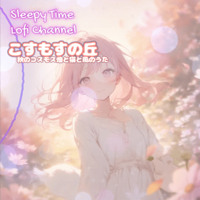 Kosumosu no Oka Cosmos Hill with a Cat and Autumn Breeze Front Cover