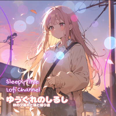 Yuugure no Shirushi Autumn Twilight Signs with a Cat on the Way Home Front Cover