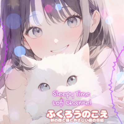 ふくろうのこえ 秋の森と猫とやさしい夜の合図のジャケット写真