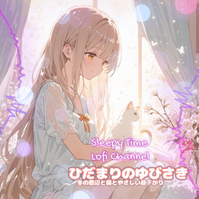 Hidamari no Yubisaki Gentle Winter Sunlit Fingertips with a Cat Front Cover