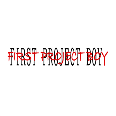 First Project boy Front Cover