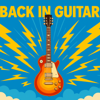 BACK IN GUITAR Front Cover