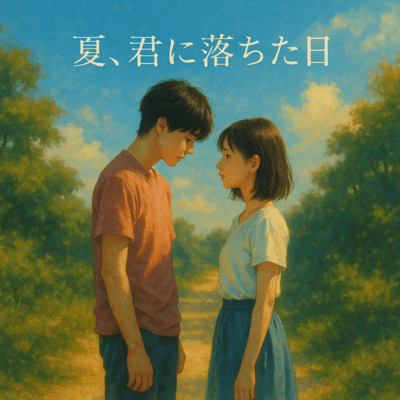 夏、君に落ちた日のジャケット写真