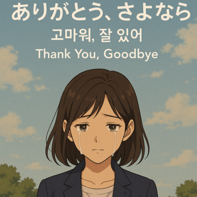 Thank you, goodbye Front Cover