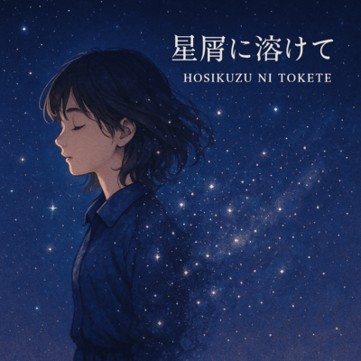 Melting into the stardust Front Cover