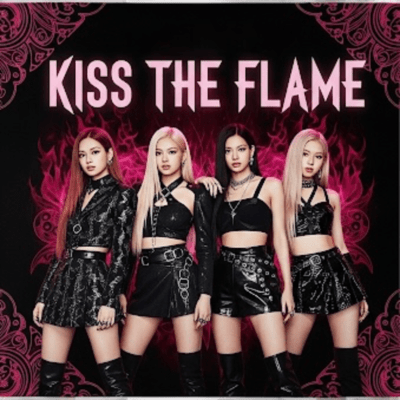KISS THE FLAME Front Cover