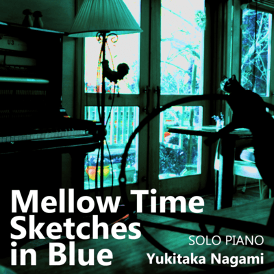 Mellow Time Sketches in Blue Front Cover