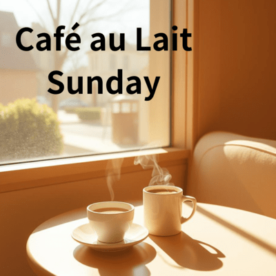 Café au Lait Sunday Front Cover