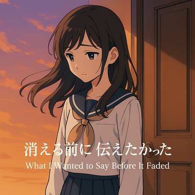 What I Wanted to Say Before It Faded Front Cover