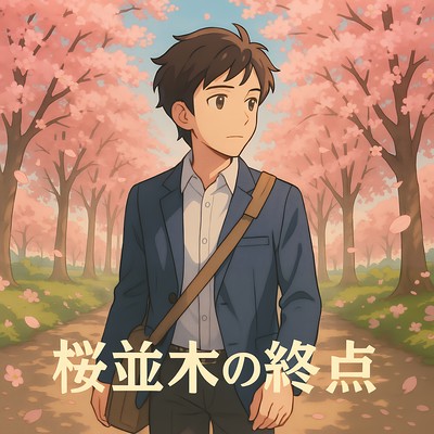 桜並木の終点のジャケット写真