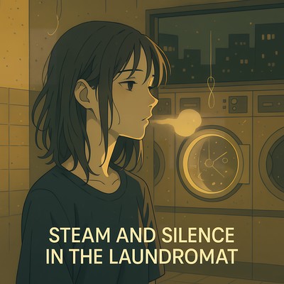 Steam and Silence in the Laundromat Front Cover