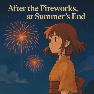 After the Fireworks, at Summer's End Front Cover