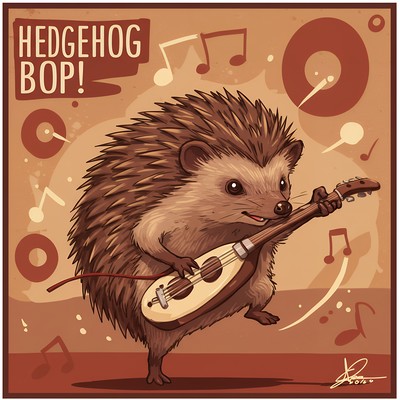 Hedgehog Bop! Front Cover