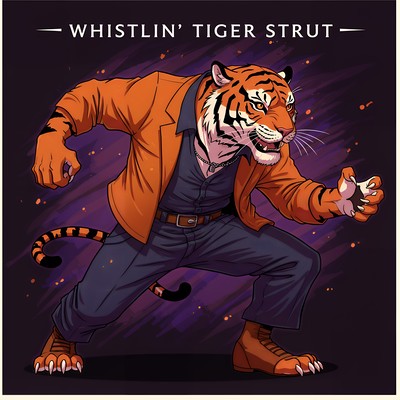 Whistlin' Tiger Strut Front Cover
