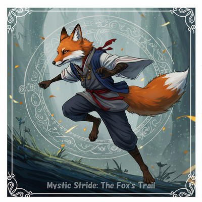 Mystic Stride: The Fox's Trail Front Cover