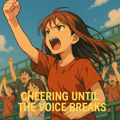 Cheering Until the Voice Breaks Front Cover
